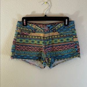 Colorful shorts